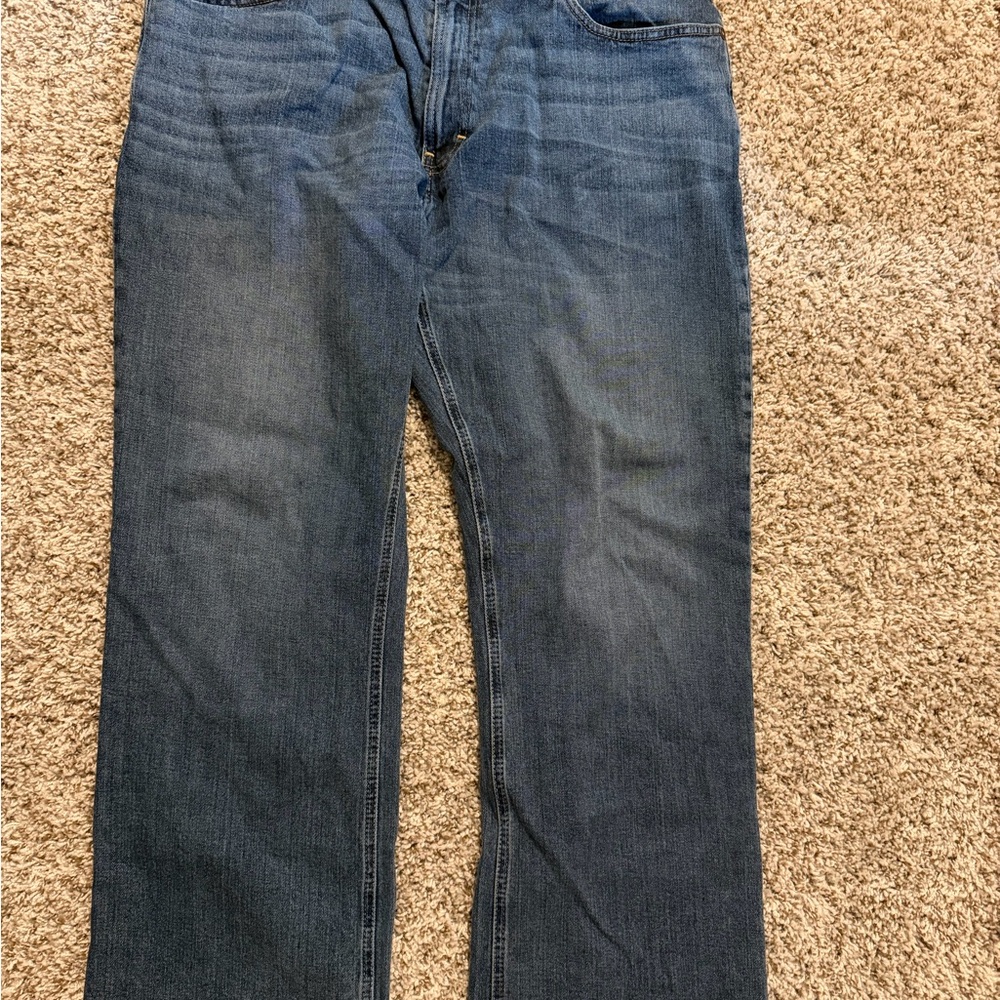 Ariat Men's Dark Blue Straight Jeans